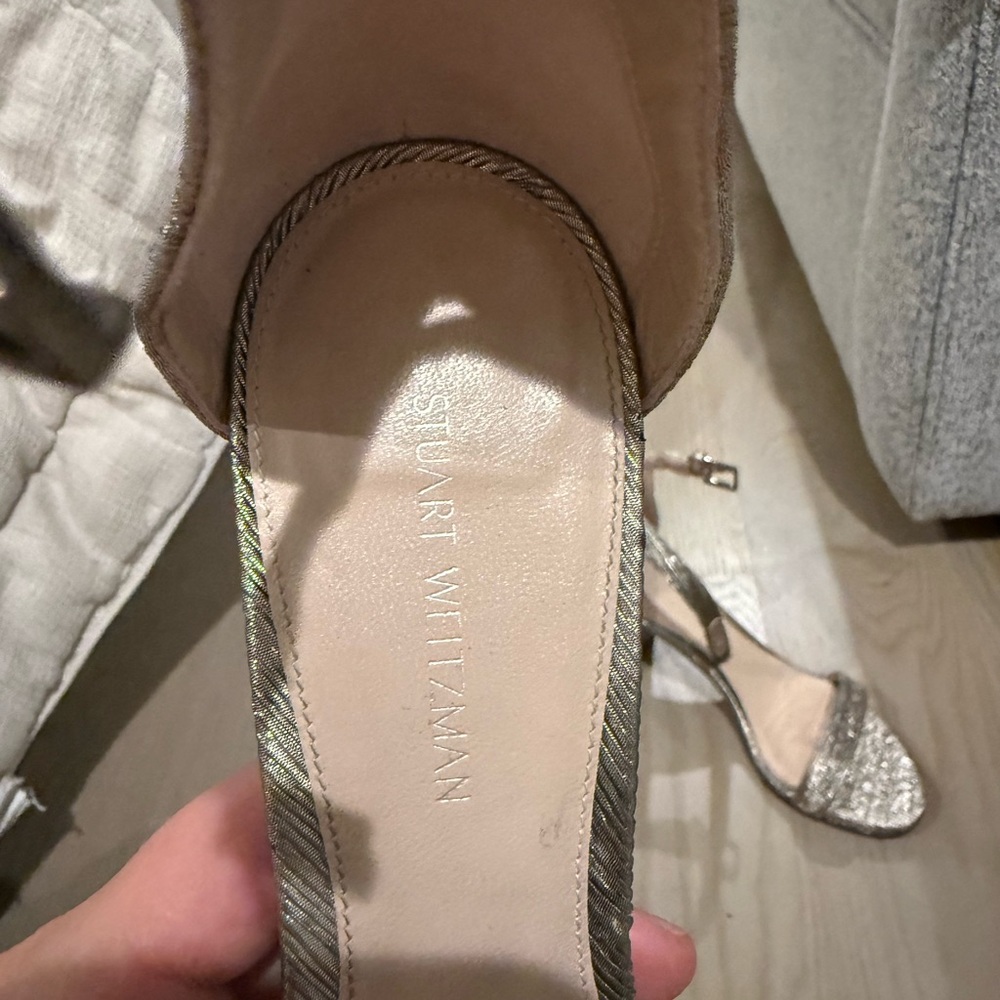 Stuart Weitzman 75 Block Nudist Sandals - image 6